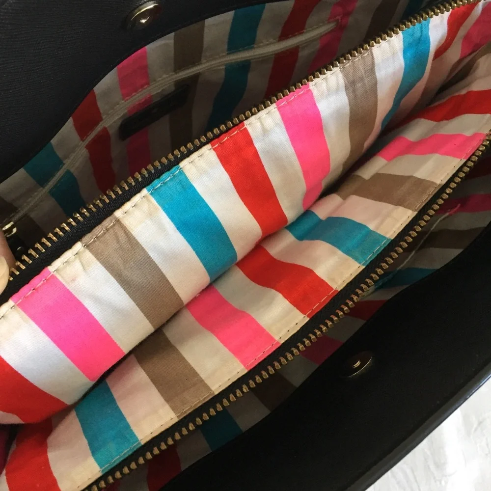 Kate Spade black NEWBURY LANE LODEN Tote